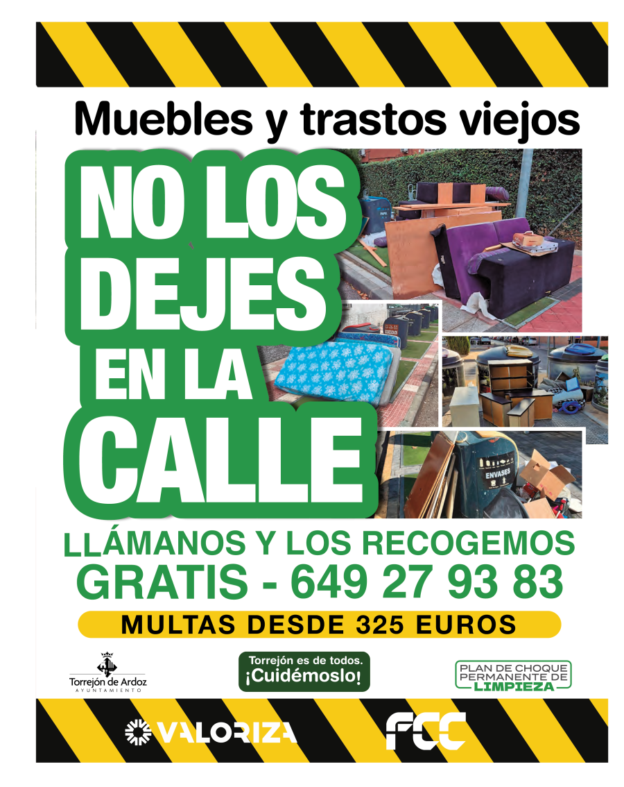 Servicio recogida de muebles