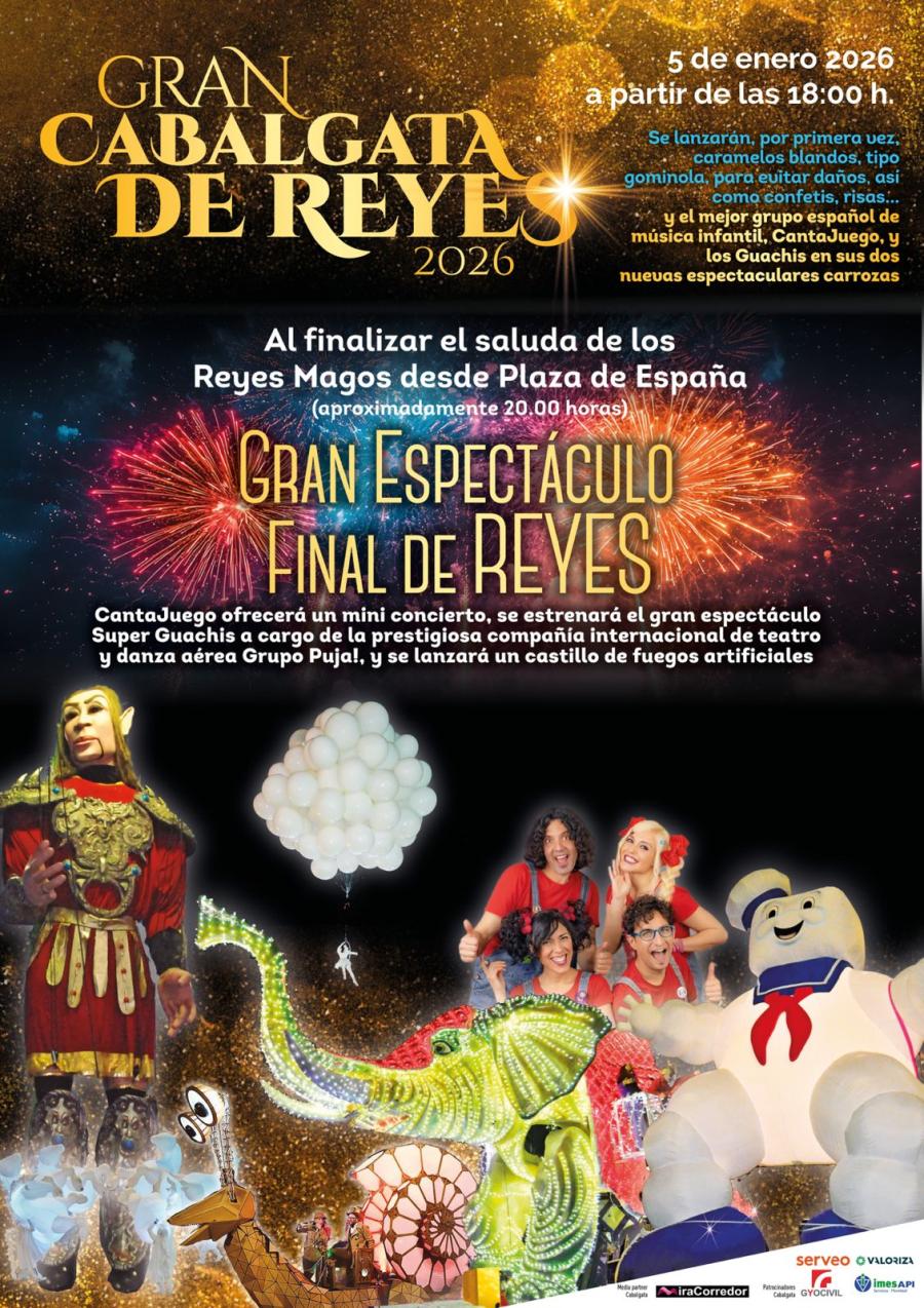 Gran Cabalgata de Reyes de Torrejón de Ardoz 2026