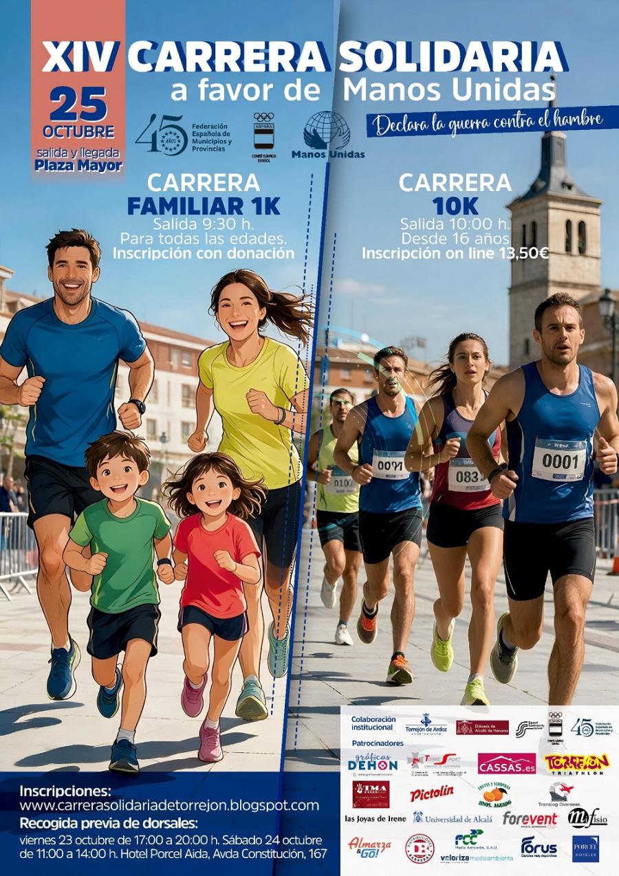XIV Carrera Manos Unidas 2026