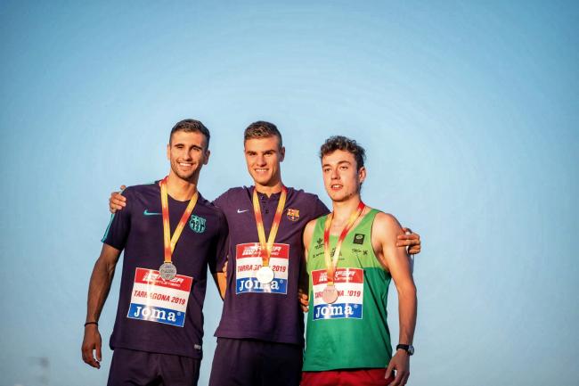 Pablo Sánchez-Valladares, se proclama campeón de España Sub23 al Aire Libre en 800 metros lisos