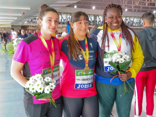 Las atletas de Torrejón de Ardoz Olivia Casillas y Andrea Moreno le dan al deporte del municipio dos nuevas alegrías 