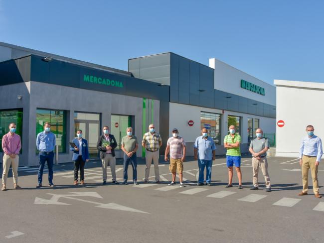 Entrega de alimentos de Mercadona
