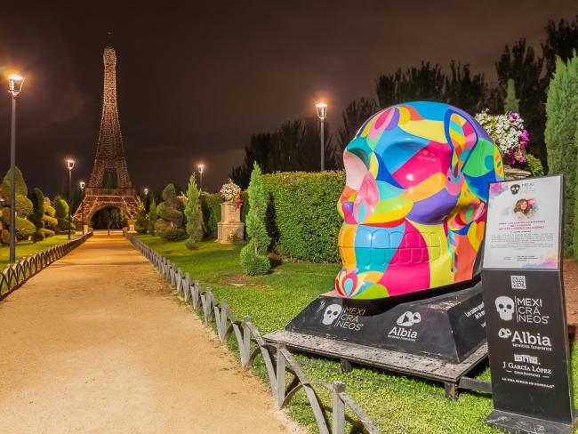La exposición Mexicráneos fue un gran éxito y fue visitada en Parque Europa por 204.000 personas