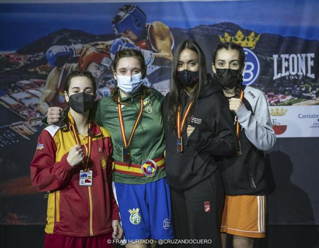 La torrejonera Vanesa Ruiz, medalla bronce en el Campeonato de España de Boxeo
