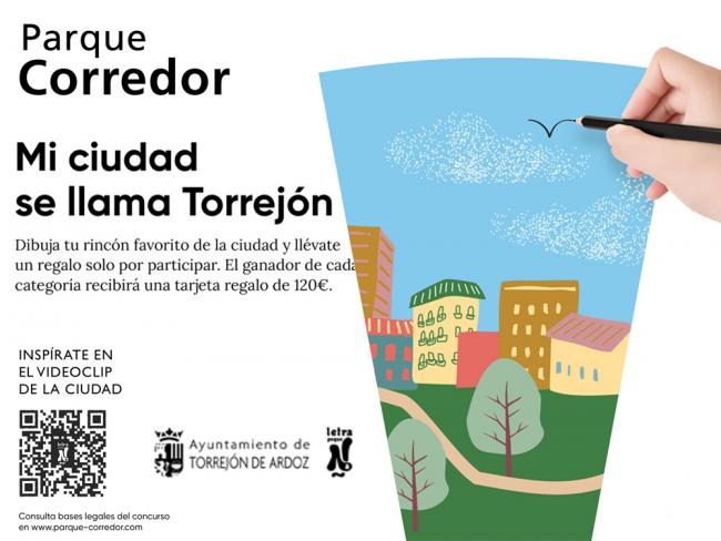 Convocado el concurso de dibujo para escolares “Mi ciudad se llama Torrejón”