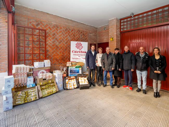 Otorgada una ayuda de 20.000 euros al Comedor Solidario Torrejón y de 15.631,88 euros a Cáritas gracias a las aportaciones que los torrejoneros realizaron a la Campaña de Donaciones Covid 19