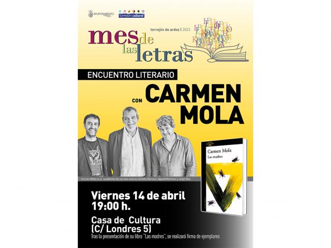 Encuentro literario con Carmen Mola