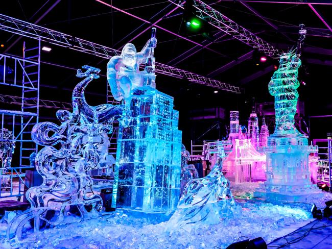 Presentado Ice Festival, 2ª edición del Festival Internacional de Esculturas de Hielo, donde el hielo se transforma en el arte más delicado y efímero