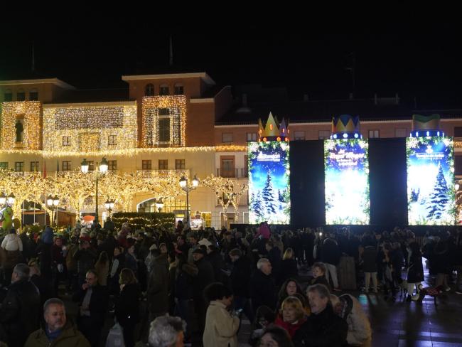 Últimos días para disfrutar del espectáculo de los Reyes Magos de la Plaza de la Navidad en la Plaza Mayor