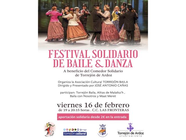 Festival Solidario de Danza y Baile, organizado por la Asociación Cultural Torrejón Baila 
