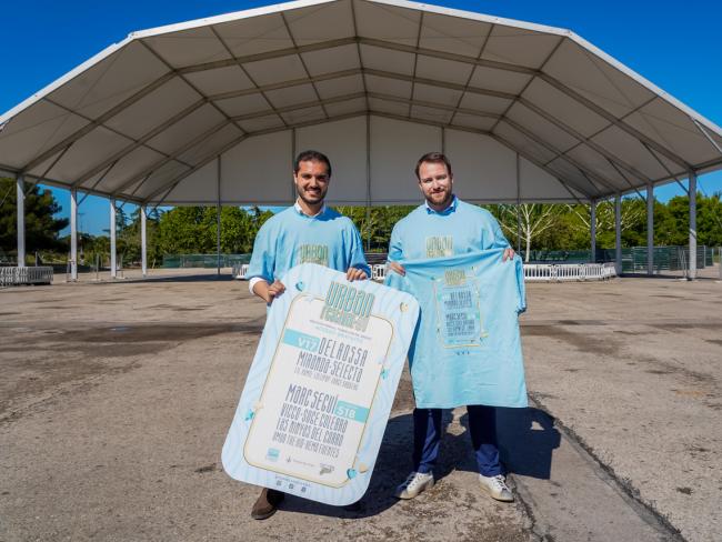 El alcalde, Alejandro Navarro Prieto, y el concejal de Urbanismo, Vivienda y Juventud, Víctor Miranda, han presentado esta mañana el Urban Festival en el Recinto de Conciertos del Ferial