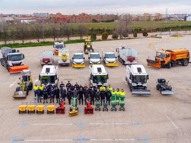 Una muestra del operativo técnico y humano del Ayuntamiento de Torrejón de Ardoz
