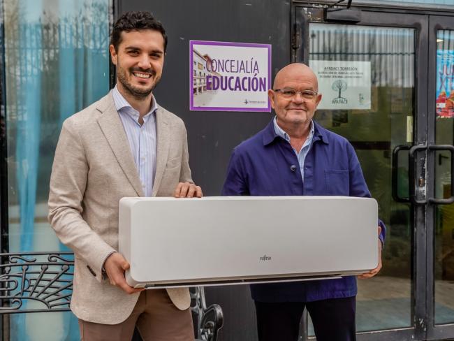 COMUNICADO OFICIAL: Torrejón de Ardoz instalará aire acondicionado en todas las aulas de los colegios públicos de la ciudad