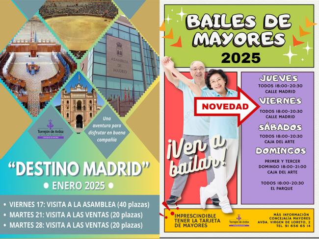 Nueva temporada de actividades para los mayores torrejoneros