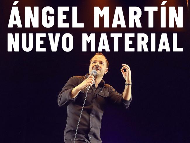 Nueva función del espectáculo "Nuevo material", de Ángel Martín