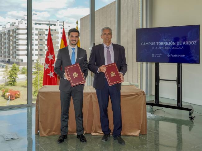 A punto de finalizar las obras de la primera sede que acogerá el Campus Torrejón de Ardoz de la Universidad de Alcalá