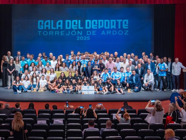 La Gala del Deporte reunió a los mejores deportistas torrejoneros de la pasada temporada