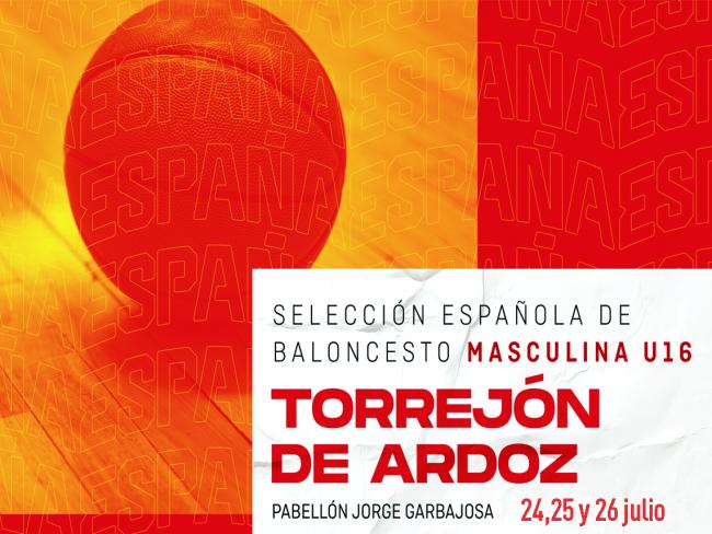 Torrejón de Ardoz será el escenario de los emocionantes partidos amistosos de la selección española de baloncesto masculina U16 