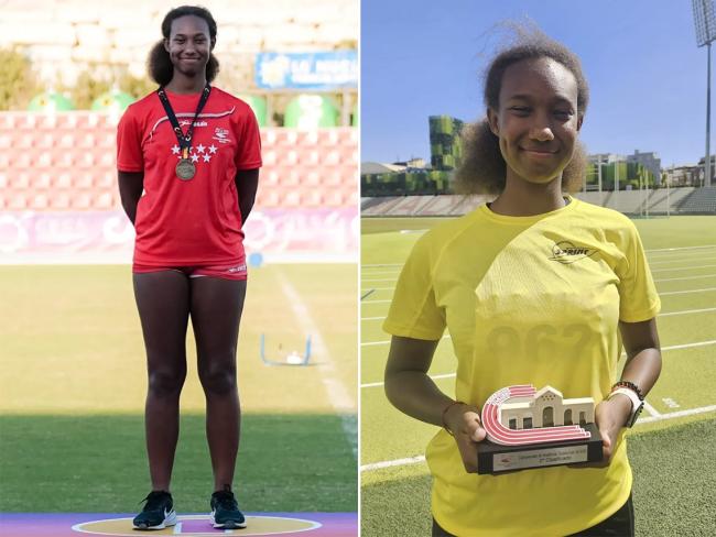 Eva Marie Pauline en el Campeonato de España de Selecciones Autonómicas y en el de Madrid de clubes