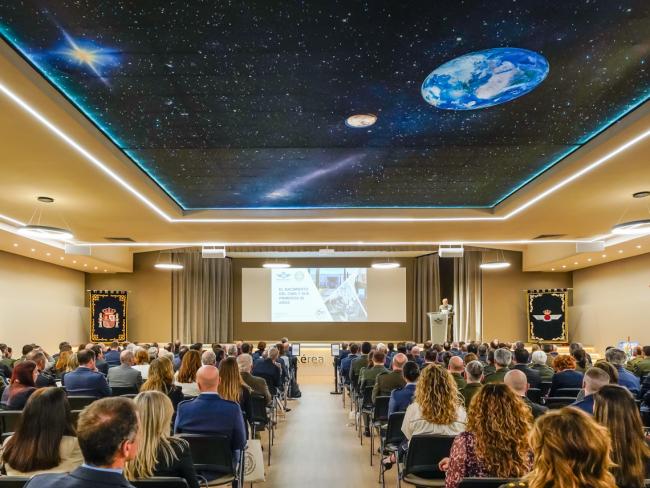 Imagen de la Sala Cosmos de la Base Aérea de Torrejón