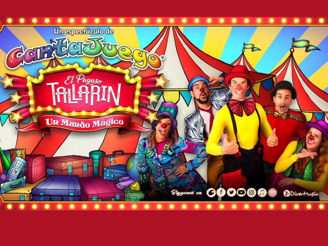show de CantaJuego “El Payaso Tallarín”