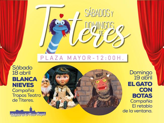 “Sábados y domingos de Títeres”