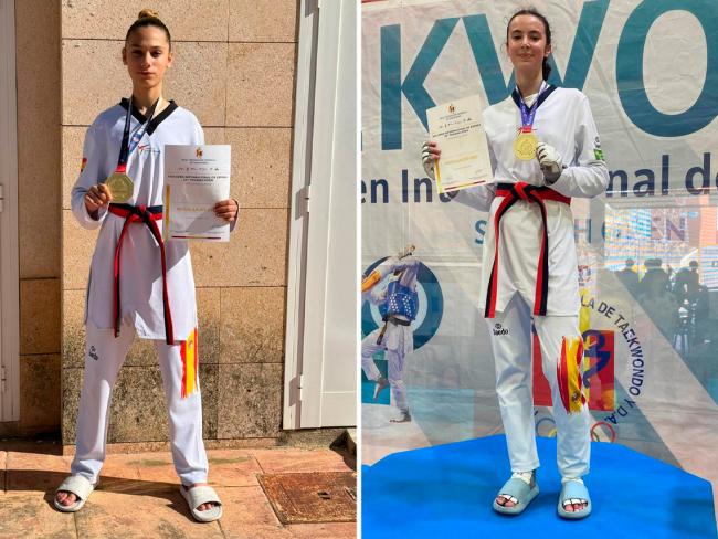 Alba Alonso y Zoe Fernández, medallistas en el Open Internacional de España