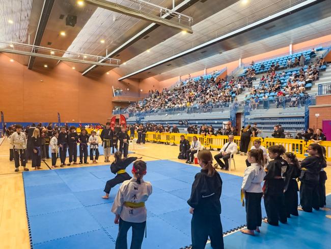 El Pabellón José Antonio Paraíso reunió a 340 deportistas de diferentes artes marciales