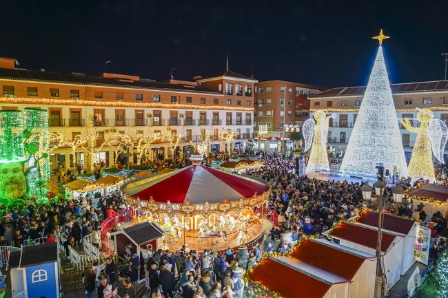 Imagen del año pasado de la Plaza Mayor-Plaza de los Guachis